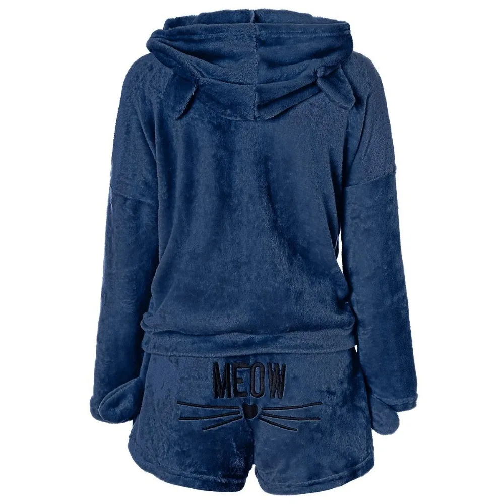 2018 Winter Women Pajama Set Plus Size Pyjamas Sleepwear Pijama For Women Warm Pyjamas Women Animal Sleepwear Female Suit 20 -