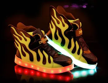 2019 New 25-37 USB Charger Glowing Sneakers Led Children Lighting Shoes Boys/Girls illuminated Luminous Sneaker,Free shipping
2019 New 25-37 USB Charger Glowing Sneakers Led Children Lighting Shoes Boys/Girls illuminated Luminous Sneaker,Free shipping