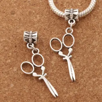 Long Scissors Big Hole Beads 39.7x13.2mm 100pcs zinc alloy Dangle Fit European Charm Bracelets Jewelry DIY B231
Long Scissors Big Hole Beads 39.7x13.2mm 100pcs zinc alloy Dangle Fit European Charm Bracelets Jewelry DIY B231