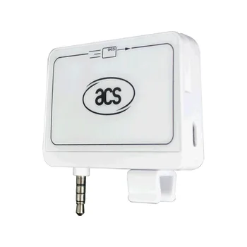 Mobile Card Readers ACR32-B1 MobileMate Card Reader for Contact Smart Cards 3.5mm Audio Jack Interface
Mobile Card Readers ACR32-B1 MobileMate Card Reader for Contact Smart Cards 3.5mm Audio Jack Interface
