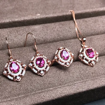KJJEAXCMY boutique jewels 925 sterling silver inlaid with natural pink topaz pendant ring earrings 3 set flowers flow curve new
KJJEAXCMY boutique jewels 925 sterling silver inlaid with natural pink topaz pendant ring earrings 3 set flowers flow curve new