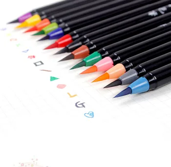 watercolor pen set 20 color writing brush student cartoon hand-painted soft pen Watercolor special Can add ink
watercolor pen set 20 color writing brush student cartoon hand-painted soft pen Watercolor special Can add ink