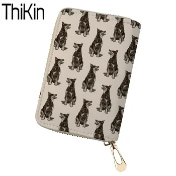 THIKIN Travel Card Holders Women Australian Cattle Dog Printing Credit Card Cases Ladies Luxury Design PU Leather Card Bags Girl
THIKIN Travel Card Holders Women Australian Cattle Dog Printing Credit Card Cases Ladies Luxury Design PU Leather Card Bags Girl