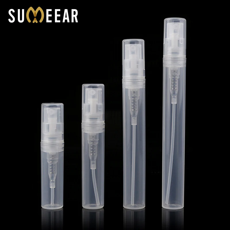 100pcs/lot 2ml 3ml 4ml 5ml Mini Plastic Spray Perfume Bottle Refillable Bayonet Bottles Atomizer Protable Cosmetics Container
100pcs/lot 2ml 3ml 4ml 5ml Mini Plastic Spray Perfume Bottle Refillable Bayonet Bottles Atomizer Protable Cosmetics Container