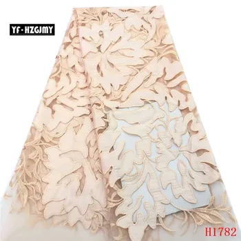 YF HZGJMY French Lace Latest African Bridal Peach Wedding Dress Lace High Quality Indian Tulle Net Lace Fabric for Party A1782
YF HZGJMY French Lace Latest African Bridal Peach Wedding Dress Lace High Quality Indian Tulle Net Lace Fabric for Party A1782
