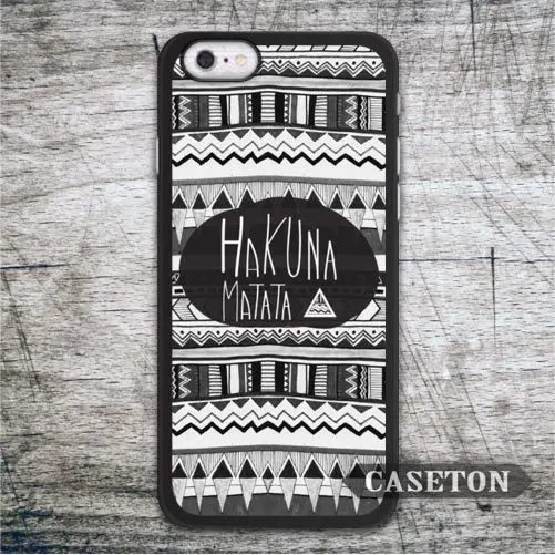 Hakuna Matata On Tribal Aztec font b Case b font For font b iPhone b font