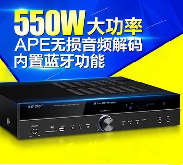 su-122 550W 5.1 channel HIFI AV amplifier Bluetooth home theater audio amplifier Karaoke amplifier With LED display
su-122 550W 5.1 channel HIFI AV amplifier Bluetooth home theater audio amplifier Karaoke amplifier With LED display