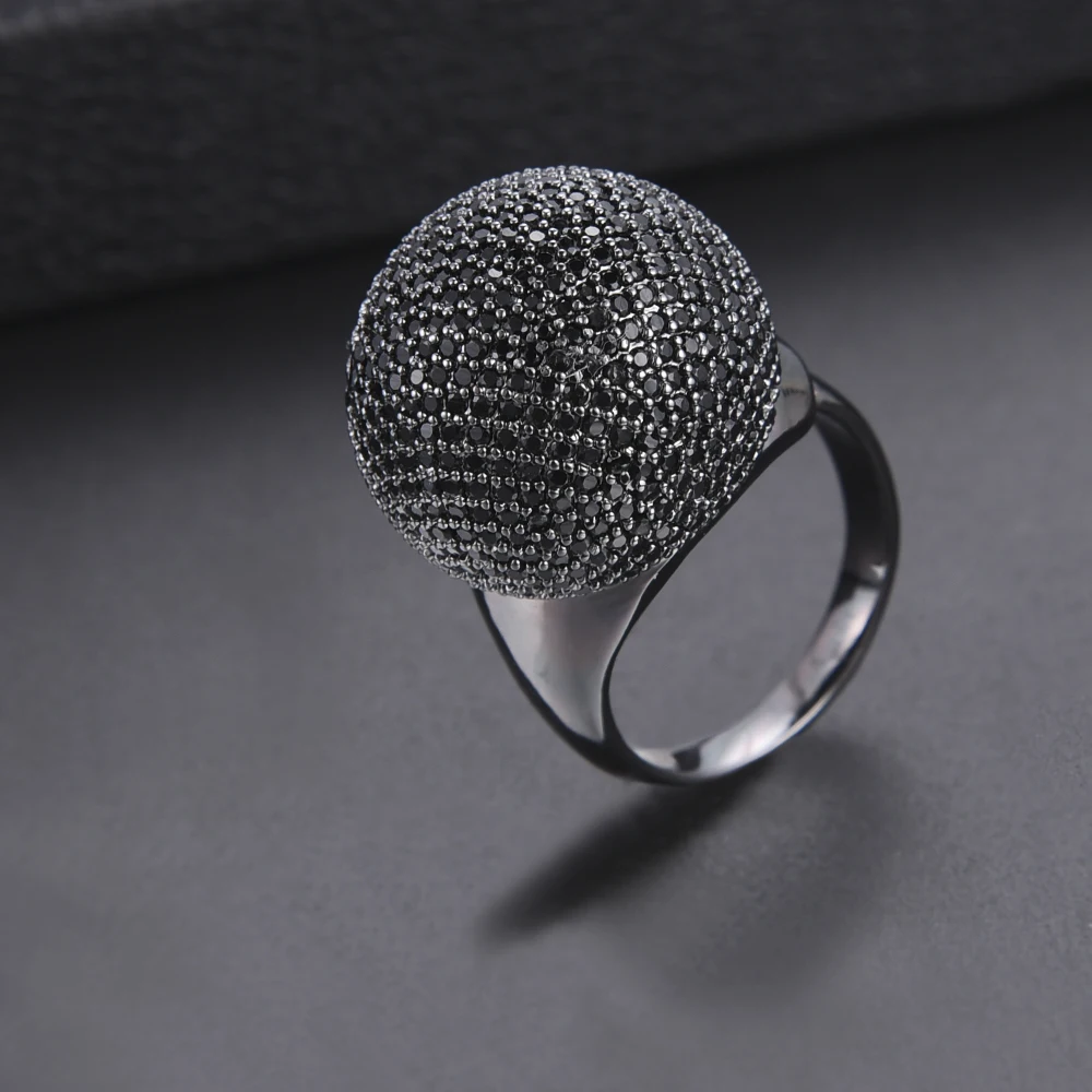 SISCATHY 2019 New Charms AAA Ball Cubic Zirconia Rings Female Luxury Dubai Wedding Party Rings For Women Fashion Jewelry 4Colors
SISCATHY 2019 New Charms AAA Ball Cubic Zirconia Rings Female Luxury Dubai Wedding Party Rings For Women Fashion Jewelry 4Colors