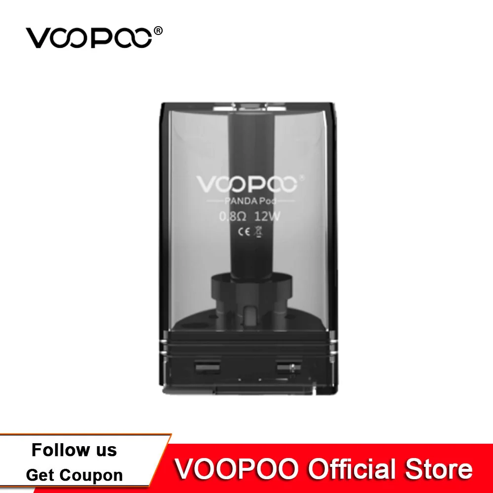 2pcs/lot Original VOOPOO Panda Pod Cartridge 5ml with 1.2ohm/0.8ohm Coil Resistance For Voopoo Panda Kit
2pcs/lot Original VOOPOO Panda Pod Cartridge 5ml with 1.2ohm/0.8ohm Coil Resistance For Voopoo Panda Kit