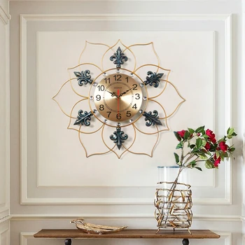 Simple Retro Wrought Iron Wall Clock Nordic Creative Home Livingroom Mute Wall Metal Clocks 3D Wall Sticker Mural Quartz Clock
Simple Retro Wrought Iron Wall Clock Nordic Creative Home Livingroom Mute Wall Metal Clocks 3D Wall Sticker Mural Quartz Clock