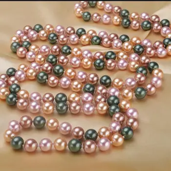 AA select Colour Jewelry Southeast Asia 8MM Mother of pearl Sweater chain necklace Long section
AA select Colour Jewelry Southeast Asia 8MM Mother of pearl Sweater chain necklace Long section