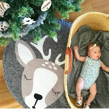 90CM Kids Play Game Mats Round Carpet Rugs Mat Cotton Swan Crawling Blanket Floor Carpet For Kids Room Decoration INS Baby Gifts
90CM Kids Play Game Mats Round Carpet Rugs Mat Cotton Swan Crawling Blanket Floor Carpet For Kids Room Decoration INS Baby Gifts
