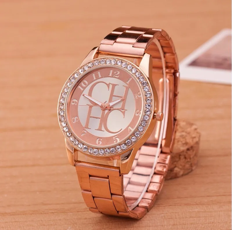 Relogio Masculino New Women Luxury Brand Watch Fashion High Quality Women Quartz Watches Stainless Steel Rosegold Wristwatches
Relogio Masculino New Women Luxury Brand Watch Fashion High Quality Women Quartz Watches Stainless Steel Rosegold Wristwatches