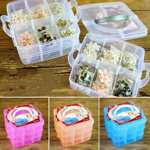 Life Essential 18 Compartment Storage Box Practical Adjustable Plastic Case for Bead Rings Jewelry Display Organizer
Life Essential 18 Compartment Storage Box Practical Adjustable Plastic Case for Bead Rings Jewelry Display Organizer