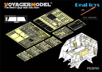 Voyager Modern PE35701 WWII US M26 Recover Vehicle Cabin Interior (For TAMIYA 35230/35244)
Voyager Modern PE35701 WWII US M26 Recover Vehicle Cabin Interior (For TAMIYA 35230/35244)