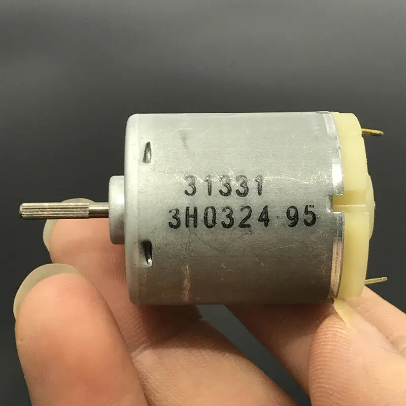 JOHNSON RS-365 DC Motor 31331 3H0324 12V~24V 10200RPM High Speed Carbon Brush Mini Motor 2.3mm Knurling Shaft DIY Hobby Toy
JOHNSON RS-365 DC Motor 31331 3H0324 12V~24V 10200RPM High Speed Carbon Brush Mini Motor 2.3mm Knurling Shaft DIY Hobby Toy