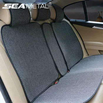 Car Accessories Car Front Rear Seat Cover Flax Fabrics Car Seat Covers Universal Four Season Auto Seat Cushion Protection Cover
Car Accessories Car Front Rear Seat Cover Flax Fabrics Car Seat Covers Universal Four Season Auto Seat Cushion Protection Cover