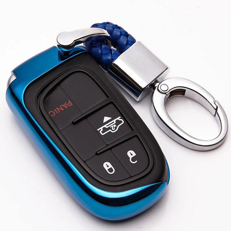 KUKAKEY TPU Car Key Case Cover For JEEP Grand Cherokee Dodge JCUV dart Journey Chrysler 300C For Fiat Auto Accessories
KUKAKEY TPU Car Key Case Cover For JEEP Grand Cherokee Dodge JCUV dart Journey Chrysler 300C For Fiat Auto Accessories