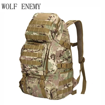 Unisex 55L Camouflage Back Pack Bags Tactical Military Army Molle Backback / Rucksack for Hiking Camping Adventure Travel Bag
Unisex 55L Camouflage Back Pack Bags Tactical Military Army Molle Backback / Rucksack for Hiking Camping Adventure Travel Bag