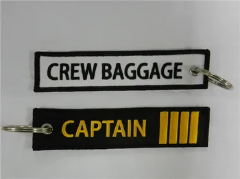 Captain Four Bars Crew Baggage Keychain Airlines Aviation Gift Key Chain Luggage Tag Zipper Pull Woven Embroidery Tags 13x2.8cm
Captain Four Bars Crew Baggage Keychain Airlines Aviation Gift Key Chain Luggage Tag Zipper Pull Woven Embroidery Tags 13x2.8cm