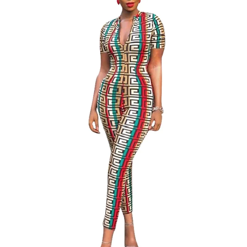 2019 Bodysuit Womens Plus Size Tight Jumpsuit Ladies Rompers Zipper Sexy V Neck Geometric Print Party Jumpsuits Playsuits Romper
2019 Bodysuit Womens Plus Size Tight Jumpsuit Ladies Rompers Zipper Sexy V Neck Geometric Print Party Jumpsuits Playsuits Romper
