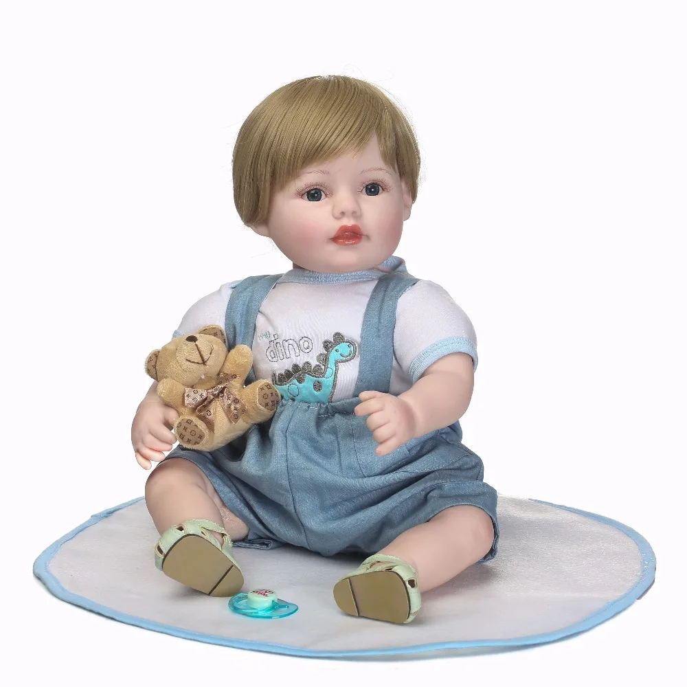 Boy reborn babies dolls for kids gift soft touch silicone reborn dolls for child girls toys gift boneca de pano
Boy reborn babies dolls for kids gift soft touch silicone reborn dolls for child girls toys gift boneca de pano