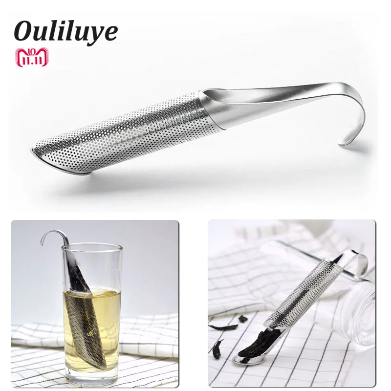 Stainless Tea Strainer Metal Pipe Infusions Filter Out Petal Leaves Tea Maker for Flower Tea Puer Stainless Infuser Holder
Stainless Tea Strainer Metal Pipe Infusions Filter Out Petal Leaves Tea Maker for Flower Tea Puer Stainless Infuser Holder