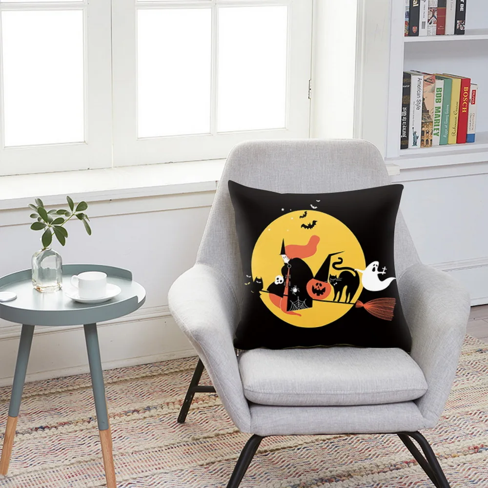 Halloween Ghost Witch Pumpkin Pillowcases Seat Sofa Pillow Cover Horror Throw Pillows Sofa Decorative Throw Pillow
Halloween Ghost Witch Pumpkin Pillowcases Seat Sofa Pillow Cover Horror Throw Pillows Sofa Decorative Throw Pillow