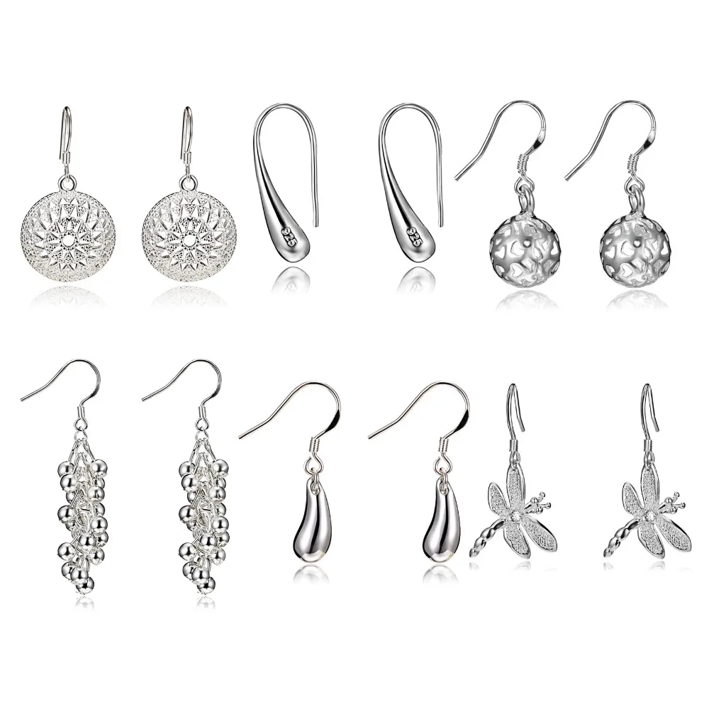 Female Copper Drop Earrings Silver Color Round Flower Grape Bunch Earrings For Women 2018 Fashion Jewelry Dangle Earring
Female Copper Drop Earrings Silver Color Round Flower Grape Bunch Earrings For Women 2018 Fashion Jewelry Dangle Earring