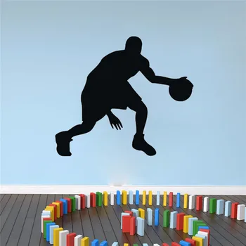 Sportsman Playing Basketball Wall Stickers Kids Bedroom Wall Decor Vinyl Adhesive Sports Wall Decals
Sportsman Playing Basketball Wall Stickers Kids Bedroom Wall Decor Vinyl Adhesive Sports Wall Decals