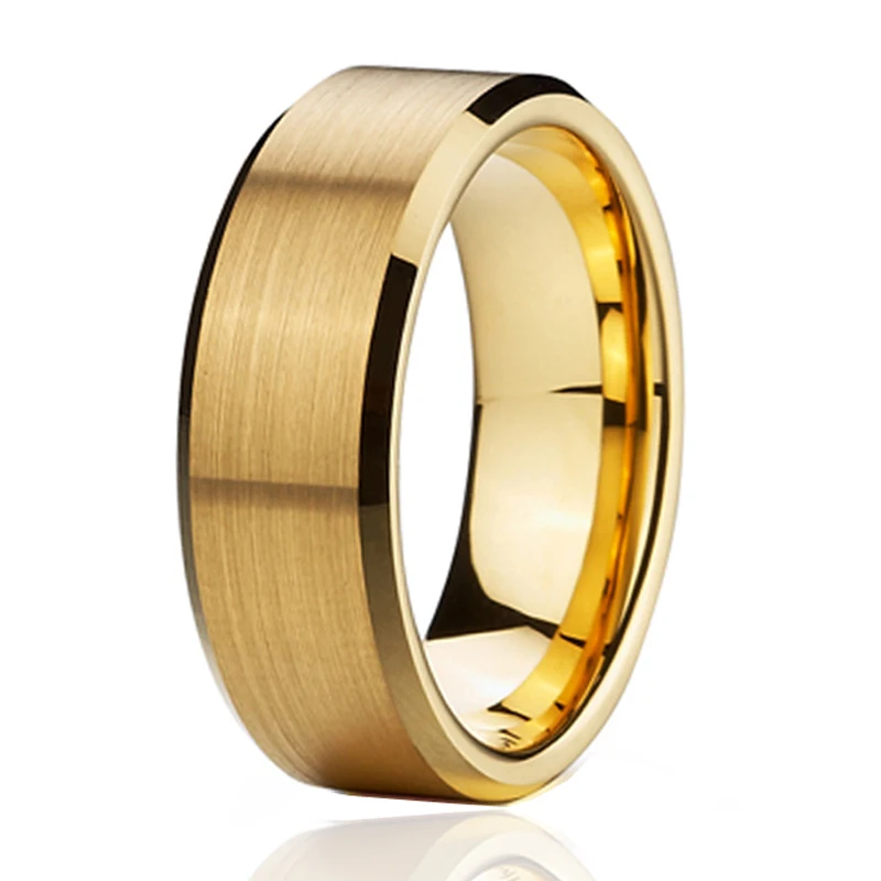 Alliances Anniversary Wedding Band Fashion Jewelry Finger Ring for men Gold color 8mm love Couple Rings for Women
Alliances Anniversary Wedding Band Fashion Jewelry Finger Ring for men Gold color 8mm love Couple Rings for Women