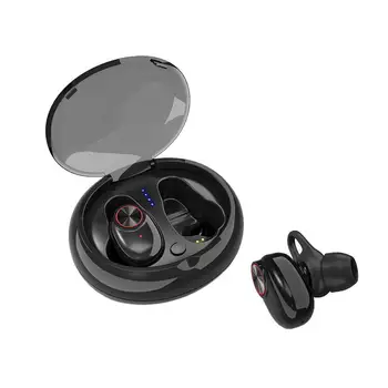 V5 TWS Headset True Wireless Earbus with QI-Enabled Wireless Charging Case IPX6 Waterproof Long Lasting Bluetooth
V5 TWS Headset True Wireless Earbus with QI-Enabled Wireless Charging Case IPX6 Waterproof Long Lasting Bluetooth