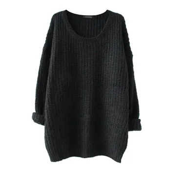Autumn Sweater Women O-Neck Loose Oversized Pullovers Winter Solid Jumper Knitted Basic Sweaters
Autumn Sweater Women O-Neck Loose Oversized Pullovers Winter Solid Jumper Knitted Basic Sweaters