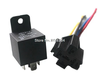 1set Waterproof Automotive Relay 12v 5pin 40a Car Relay 12v 4pin With Black Red Copper Terminal Auto Relay With Relay Socket
1set Waterproof Automotive Relay 12v 5pin 40a Car Relay 12v 4pin With Black Red Copper Terminal Auto Relay With Relay Socket