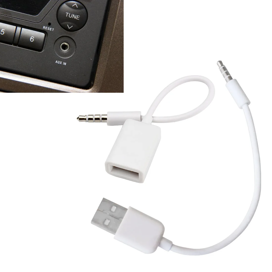 3.5mm USB Data Cable 3.5 to USB Female Extension Cable Audio Conversion Cable Bluetooth Headset Charging
3.5mm USB Data Cable 3.5 to USB Female Extension Cable Audio Conversion Cable Bluetooth Headset Charging