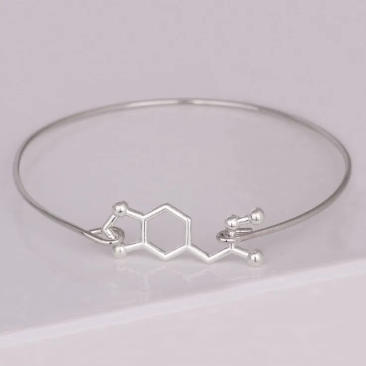 Personality Chemical Molecules Bangle New Listing Hot Selling Silver Plated Pulsera Bracelets for Women YP2567
Personality Chemical Molecules Bangle New Listing Hot Selling Silver Plated Pulsera Bracelets for Women YP2567