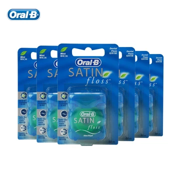 Oral B SATIN Dental Floss Smooth Deep Clean Gum Care Oral Hygiene Waxed Flat Thread Flosser Fresh Mint 50m/pcs (6 pcs=1 pack)
Oral B SATIN Dental Floss Smooth Deep Clean Gum Care Oral Hygiene Waxed Flat Thread Flosser Fresh Mint 50m/pcs (6 pcs=1 pack)