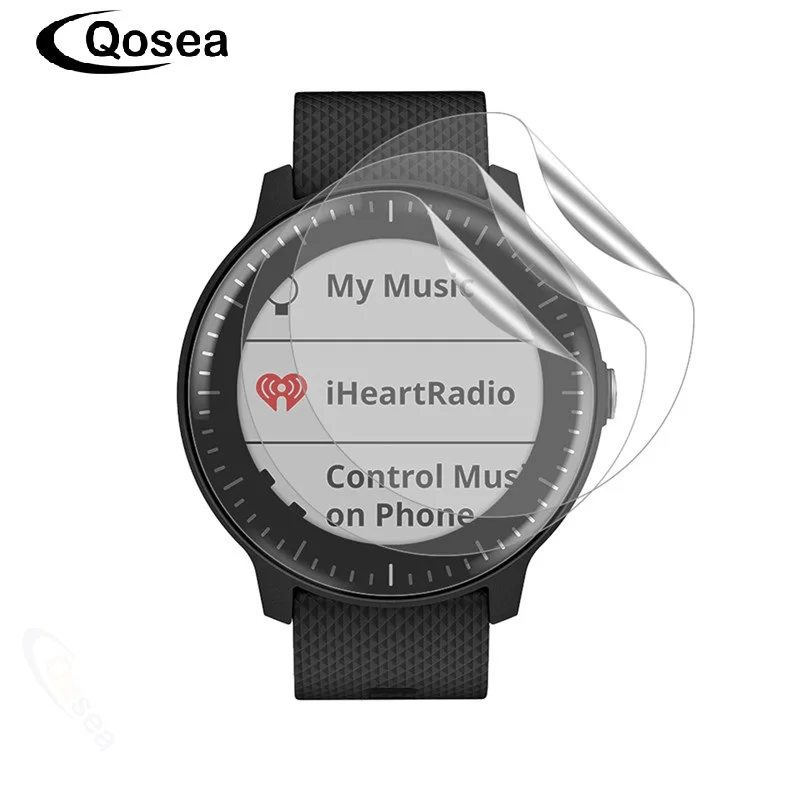 Qosea для Garmin Vivoactive 3 протектор экрана музыки ультратонкая прозрачная