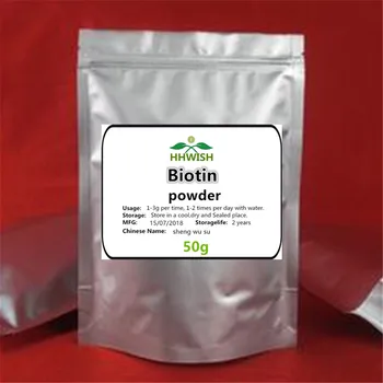 50g-1000g Foodgrade Biotin Powder,Vitamin H/B7,Coenzyme R,relieve muscle pain,maintain normal skin function,free shipping
50g-1000g Foodgrade Biotin Powder,Vitamin H/B7,Coenzyme R,relieve muscle pain,maintain normal skin function,free shipping