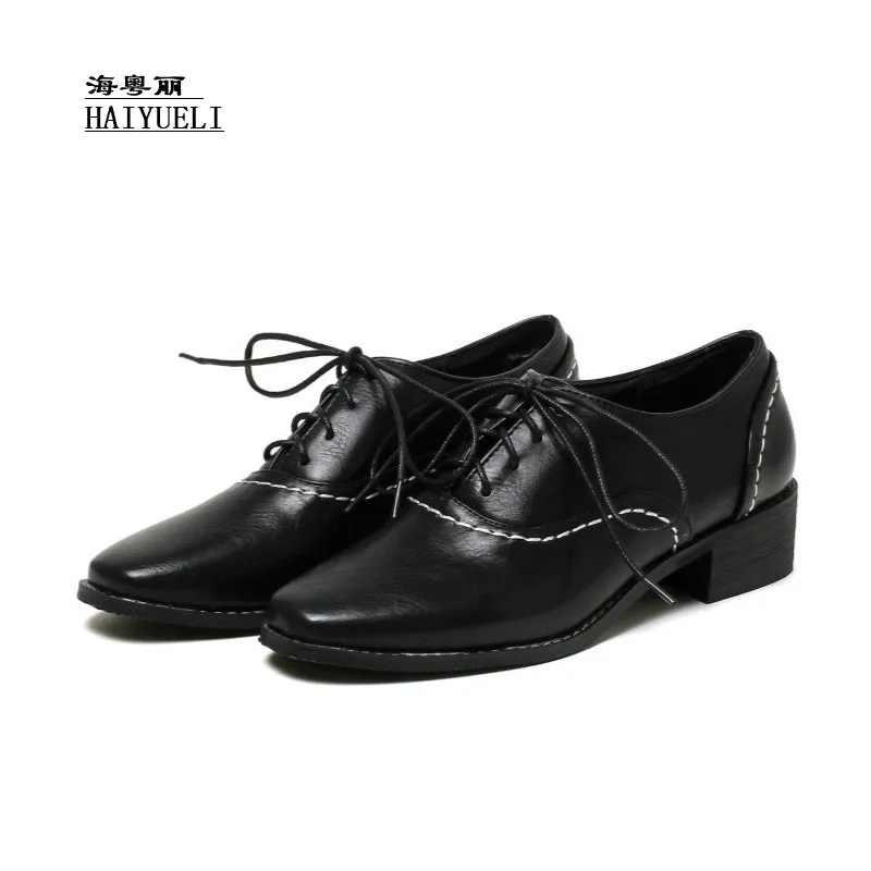 Restoring ancient ways women's shoes Thick heel high-heeled lace-up Women comfortable casual shoes
Restoring ancient ways women's shoes Thick heel high-heeled lace-up Women comfortable casual shoes