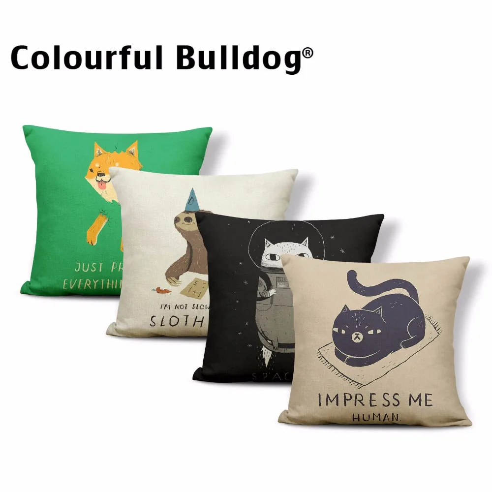 Cartoon Animal Pillows Space Cat Dog Bear Shiba Cushion Cover Gamer Chair Waist Support Throw Pillow Covers 45 Blend Interesting
Cartoon Animal Pillows Space Cat Dog Bear Shiba Cushion Cover Gamer Chair Waist Support Throw Pillow Covers 45 Blend Interesting