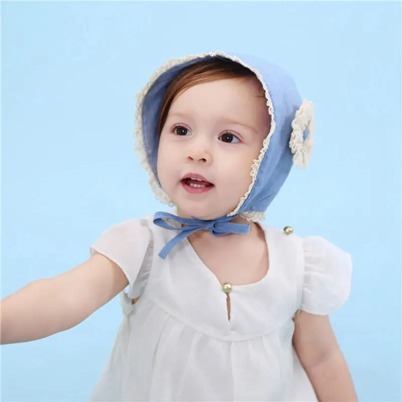 Детская синяя шляпа Bnaturalwell для девочек детская Весенняя Солнцезащитная с