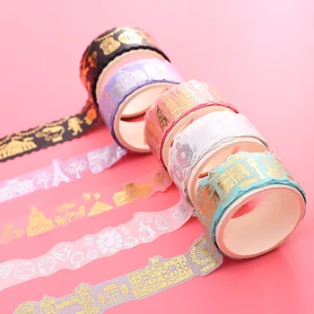 Romantic Parisian Vintage style Washi Tape Japanese PET Sticker Scrapbooking Adhesive Gilding Eiffel Tower Washi tape Stationary
Romantic Parisian Vintage style Washi Tape Japanese PET Sticker Scrapbooking Adhesive Gilding Eiffel Tower Washi tape Stationary