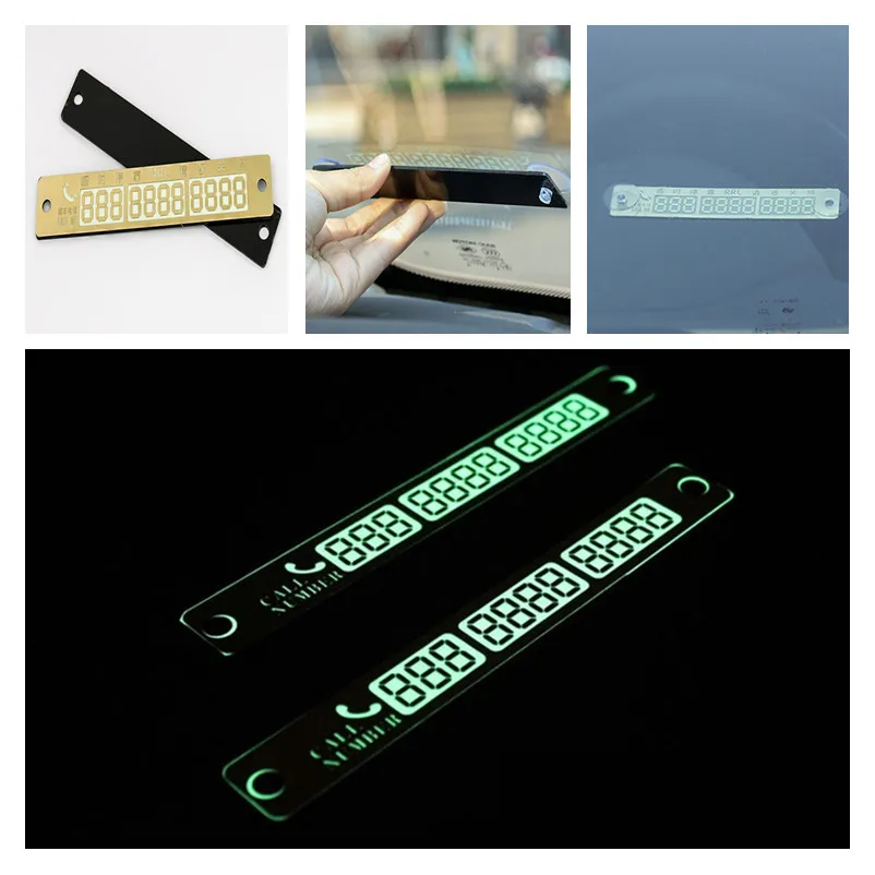 15*2cm Luminous Car Temporary Parking Phone Number Vehicle Card Call Number Card Sticker Automobile Acceessories For Auto CNYOWO
15*2cm Luminous Car Temporary Parking Phone Number Vehicle Card Call Number Card Sticker Automobile Acceessories For Auto CNYOWO