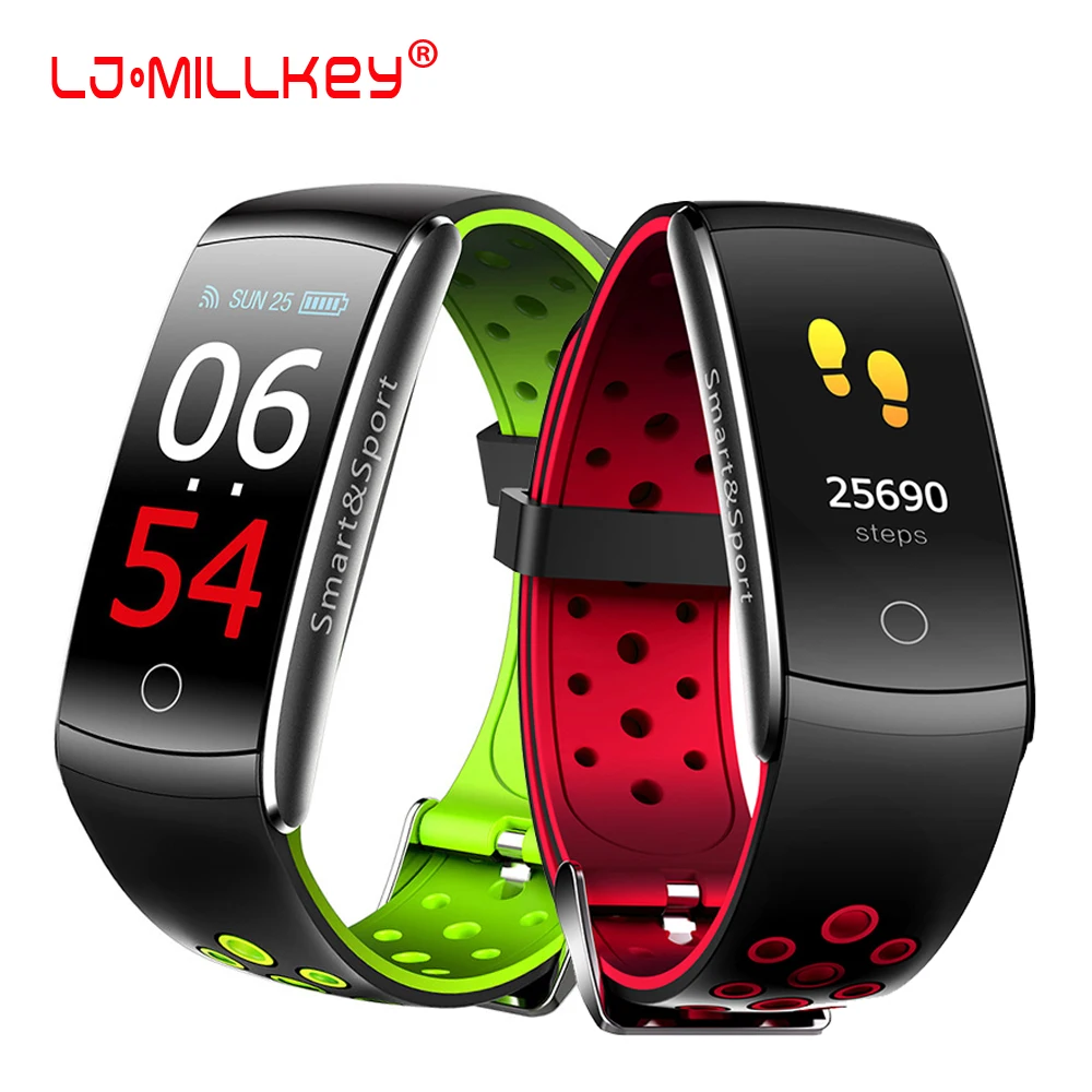 Smart Bracelet Heart Rate Sleep Monitor Blood Pressure Fitness Tracker Men Women Watch Waterproof Color Screen Sports Band
Smart Bracelet Heart Rate Sleep Monitor Blood Pressure Fitness Tracker Men Women Watch Waterproof Color Screen Sports Band