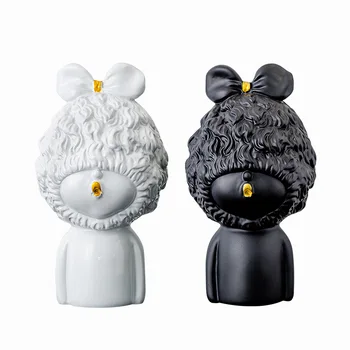 Cartoon Lovely Little Girl Statue Character Decorations Resin Crafts Desktop Home Living Room TV Cabinet Decorations Accessories
Cartoon Lovely Little Girl Statue Character Decorations Resin Crafts Desktop Home Living Room TV Cabinet Decorations Accessories