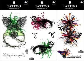 3pcs Temporary Tattoo Painting Art Abstraction Birds Women Butterfly Red Black Halloween Body Art Men Women Party Tatuagem Tatoo
3pcs Temporary Tattoo Painting Art Abstraction Birds Women Butterfly Red Black Halloween Body Art Men Women Party Tatuagem Tatoo
