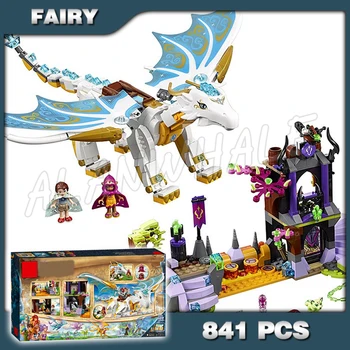 841pcs Elves Queen Dragon's Rescue Elf Tower 10550 Model Building Blocks Children Fairy Princess Toy Bricks Compatible with Lago
841pcs Elves Queen Dragon's Rescue Elf Tower 10550 Model Building Blocks Children Fairy Princess Toy Bricks Compatible with Lago