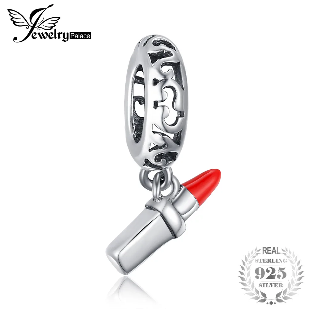JewelryPalace 925 Sterling Silver Red Enamel Lipsticks Charm Fits Bracelets As Gifts For Women Fashion Jewelry New Hot Sale
JewelryPalace 925 Sterling Silver Red Enamel Lipsticks Charm Fits Bracelets As Gifts For Women Fashion Jewelry New Hot Sale