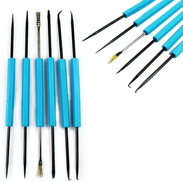 

high quality BGA 6 in 1 Repair Tools Set Professional Steel Solder Assist Disassembly Tools for soldering phone repair SA-10